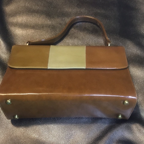 Vintage Risqué Leather handbag - Picture 3 of 5